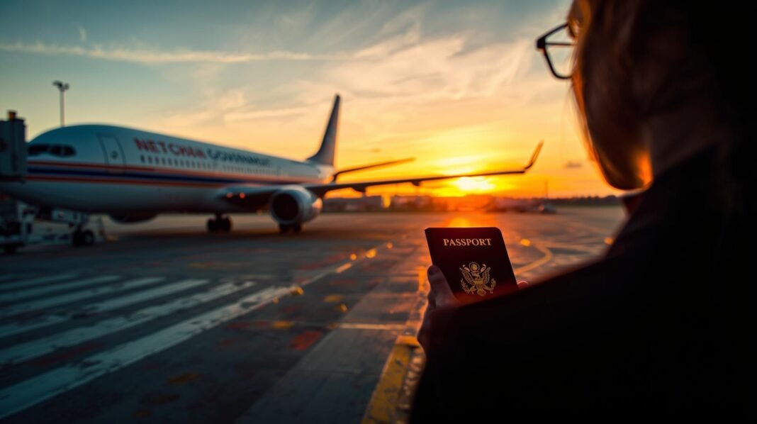 Conceptual image of a Dutch government plane, symbolizing the return of three nationals released from Venezuelan prison.