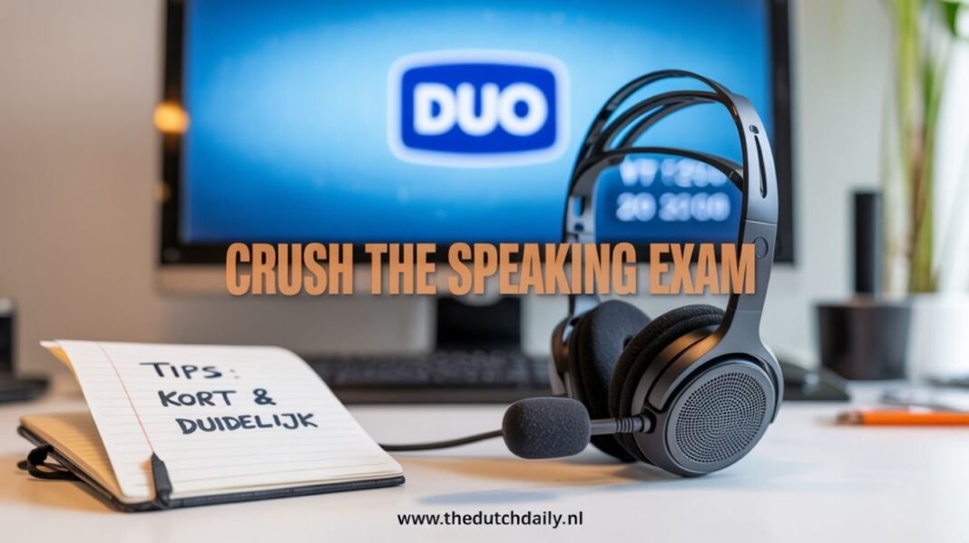 Inburgering Speaking Exam (Spreken) 2026: The Ultimate A2/B1 Survival Guide