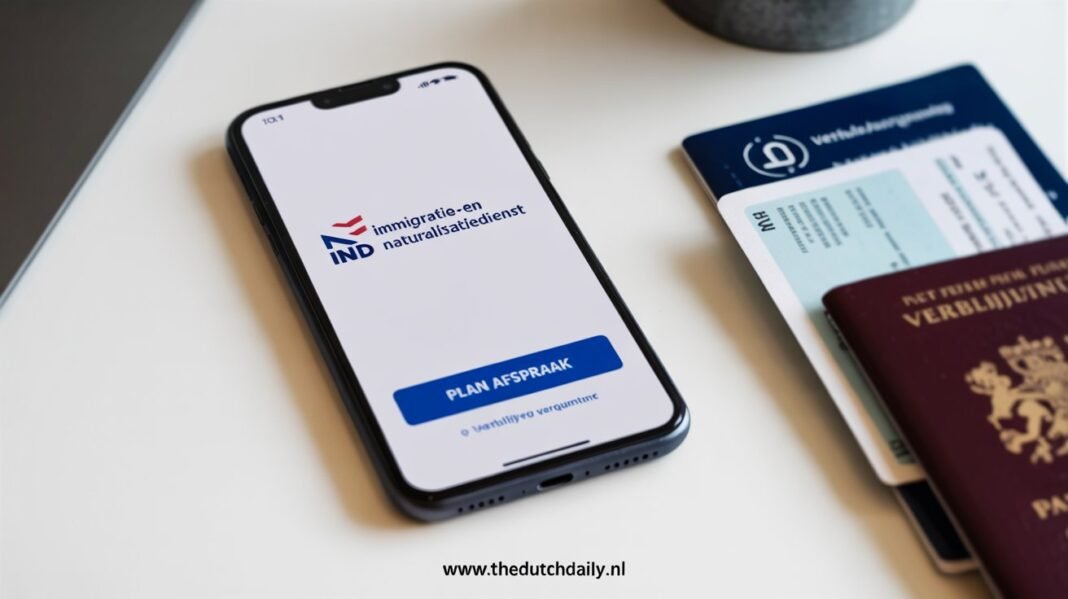 IND Launches New Digital Portal for Biometric Appointments (Utrecht & Den Bosch)