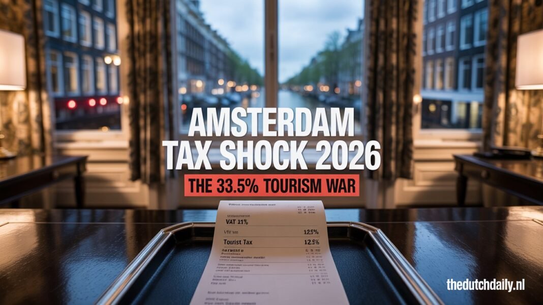Amsterdam Accommodation Tax 2026: VAT Doubles to 21%