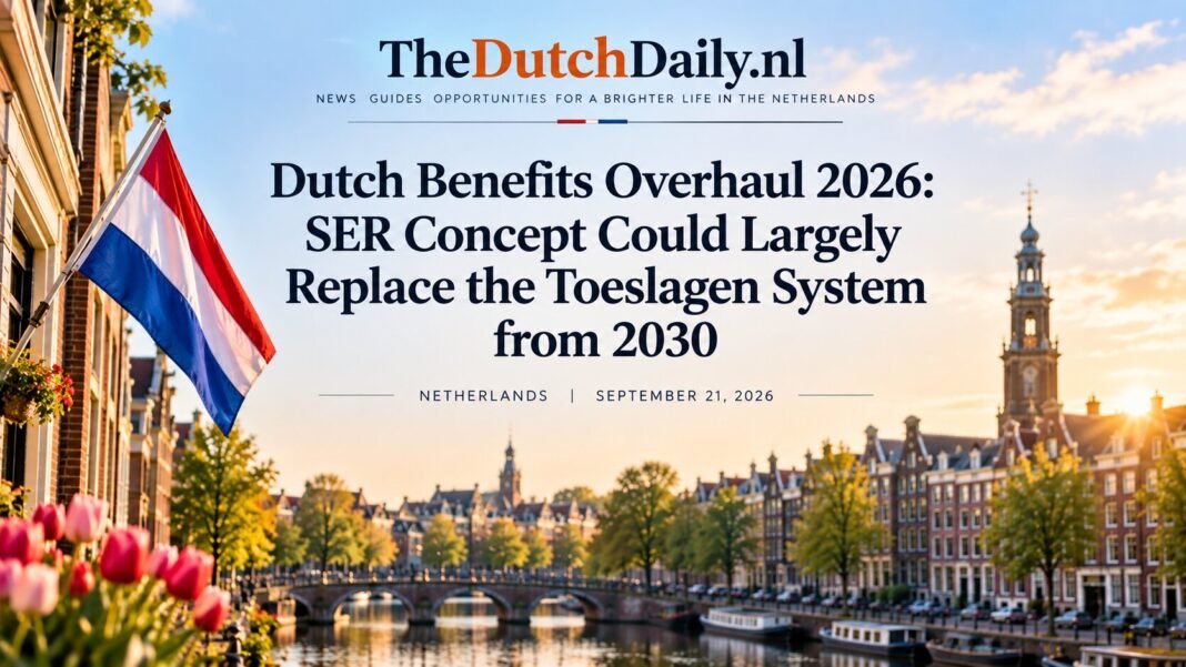 Dutch Benefits Overhaul 2026: SER Concept Could Replace Toeslagen from 2030 Dutch Benefits Overhaul 2026: SER Concept Could Replace Toeslagen from 2030