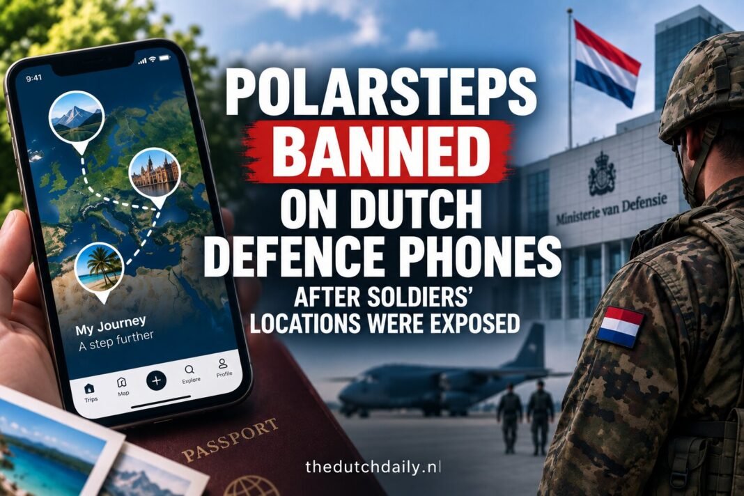 Polarsteps Banned on Dutch Defence Phones Over Location Risks Polarsteps Banned on Dutch Defence Phones Over Location Risks