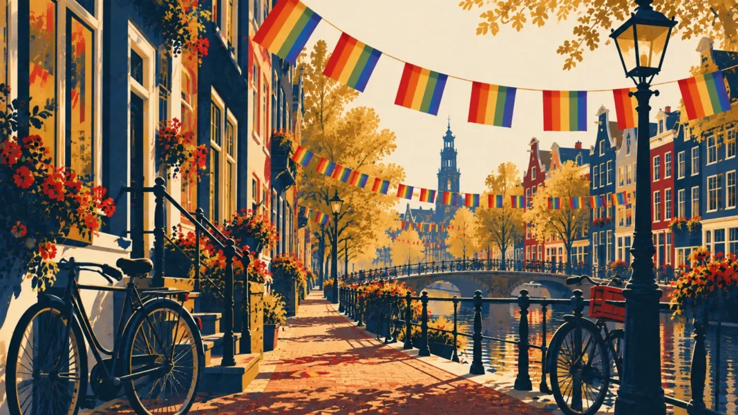 Amsterdam Pride 2026 – illustration