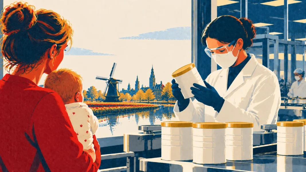 Dutch Baby Milk Contamination: NVWA Responds to Fatal French Cases Illustration: Dutch Formula Safety Inspection