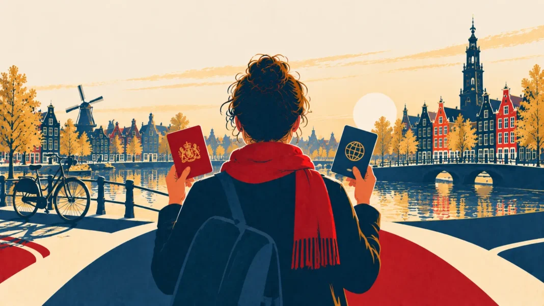 Dual Citizenship in the Netherlands 2026: Who Can Keep Two Passports? Illustration: Two Passports, One Journey