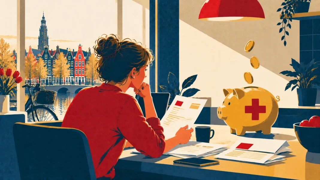 Illustration: Thoughtful Finances by the Canal