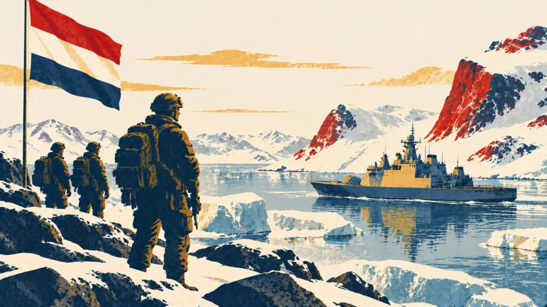 Dutch Troop Deployment to Greenland Imminent Amidst Arctic Tensions Illustration: Arctic Fjord Expedition Lookout