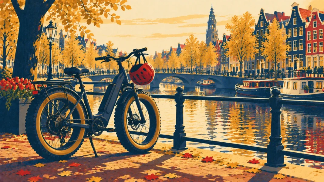 Illustration: Golden Hour Canal Ride