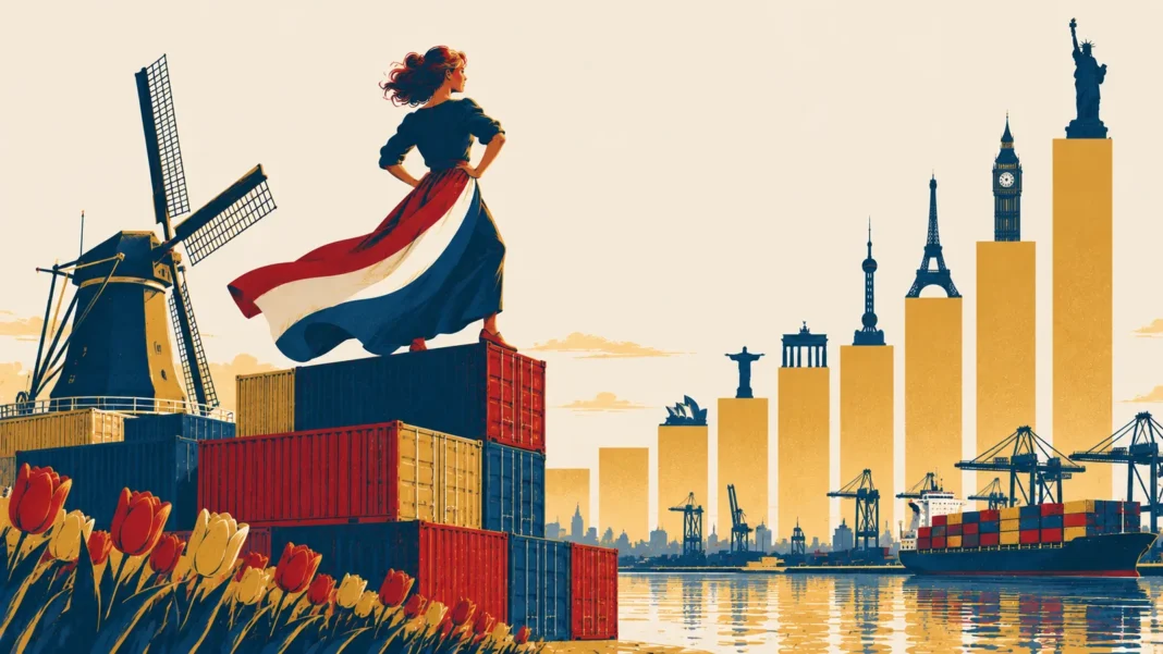 Punching Above Its Weight: Netherlands Ranks as World’s 18th Largest Economy Illustration: Dutch Growth: A Global Ascent