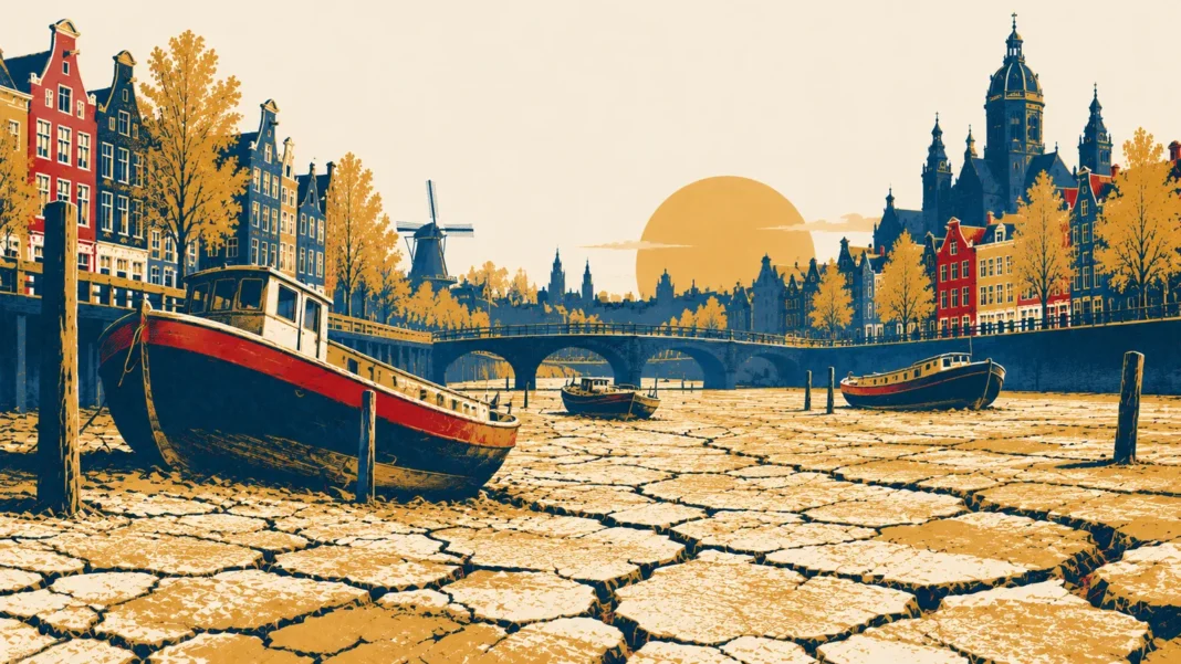 Global Water Bankruptcy: Four Cities Facing ‘Ghost Town’ Status Within Four Years Illustration: Drought-Stricken Dutch Canal Cityscape
