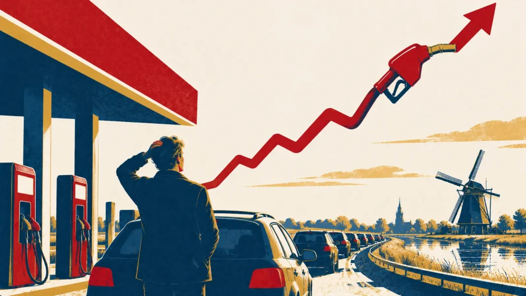 Holland’s Fuel Prices Soar: Second Highest in the World Illustration: Dutch Fuel Prices on the Rise