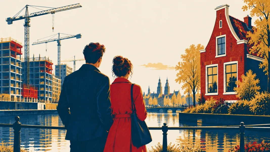 Illustration: Between Cranes and Canals