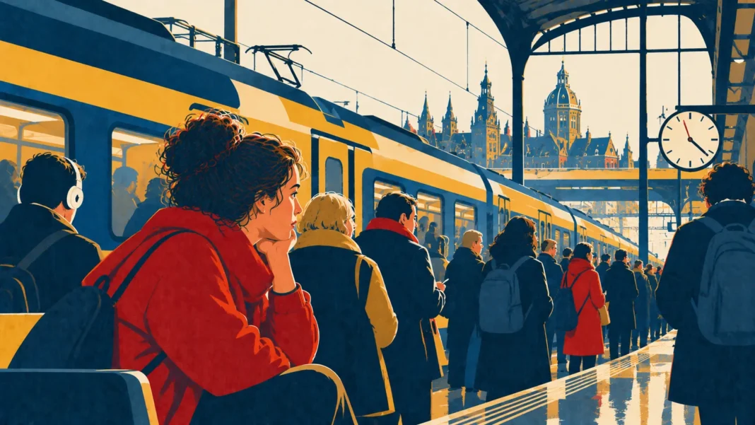 NS Train Prices 2026: Record Fares, Rush Hour Surcharges & Persistent Delays Illustration: Rush Hour at the European Station