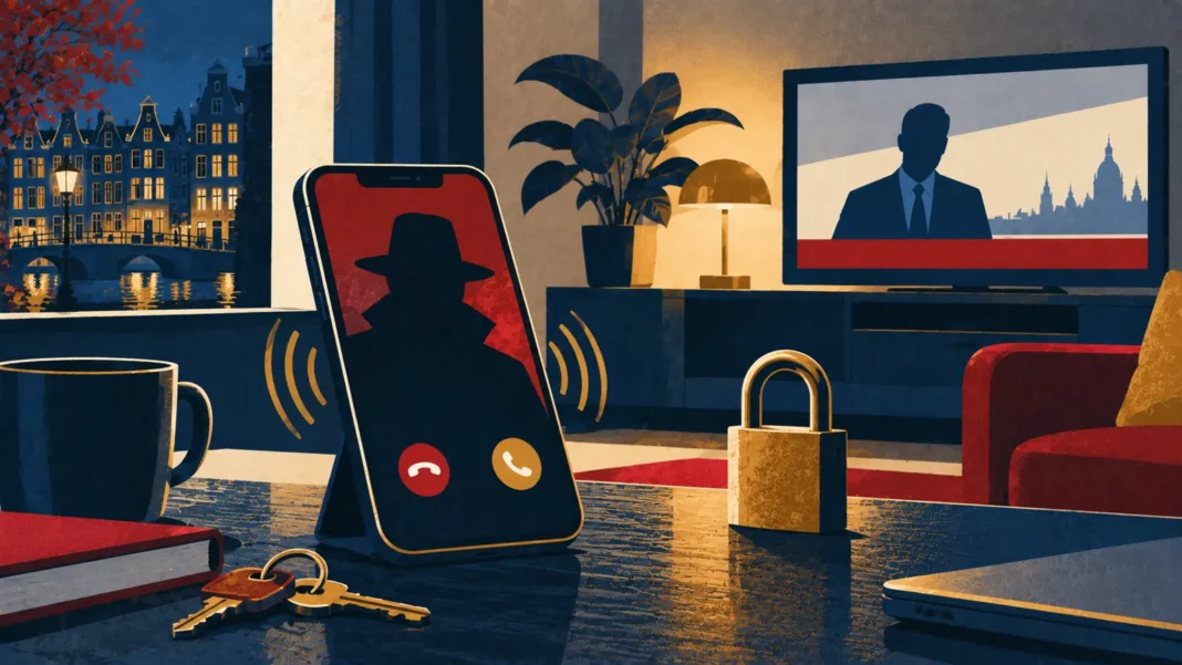 Odido Hacker Voice Aired on Dutch TV: Expat Scam Guide Odido Hacker Voice Aired on Dutch TV โ illustration