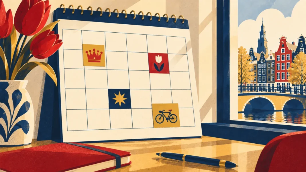 Public Holidays in the Netherlands 2027: Full List of Dates and Your Rights at Work Public Holidays in the Netherlands 2027 โ illustration