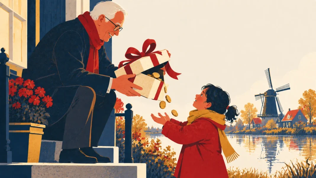 Tax-Free Gifts Netherlands 2026: €6,908 to Children, €2,769 to Grandchildren Tax-Free Gifts Netherlands 2026 – illustration