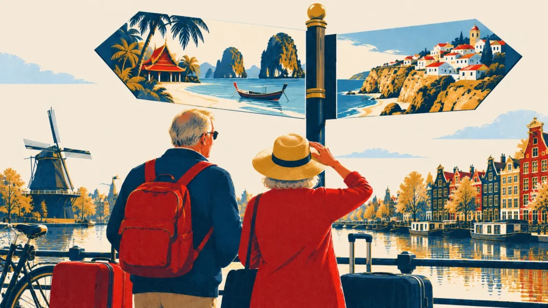 Retirement Shift 2026: Why Thailand is Overtaking Portugal for Expats Illustration: Retirement Travel: Tropical or Mediterranean?