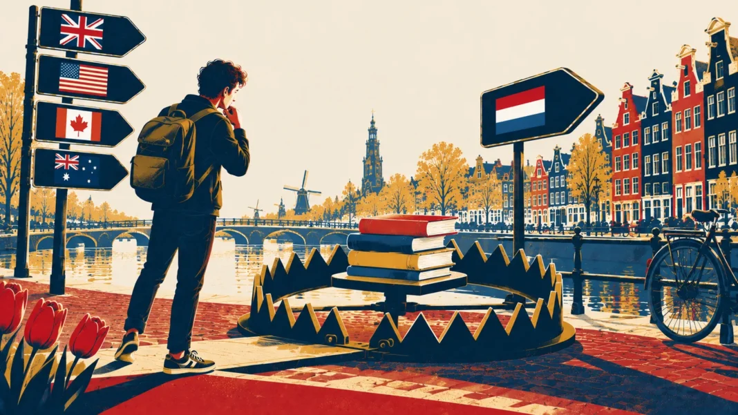 Illustration: Amsterdam Language Trap